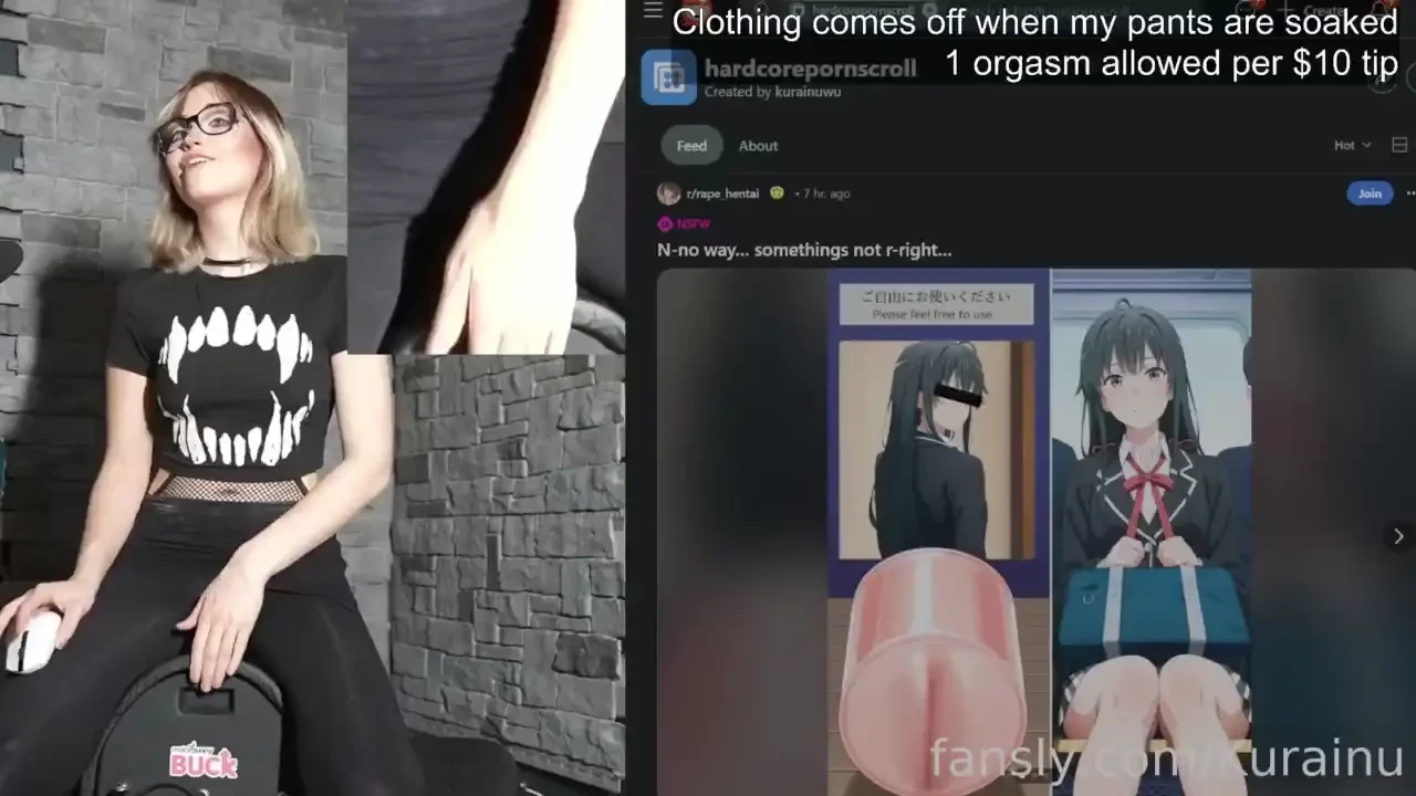 Stream vod 1 5 25 an hour and a half of edging and cumming on the 