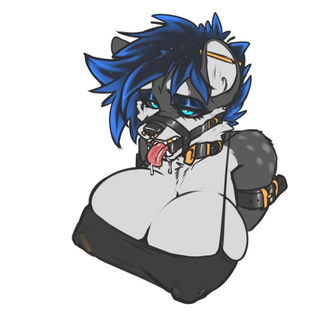 She loves condoms fyp furry art hyena yeen anthro nikkisfloof 