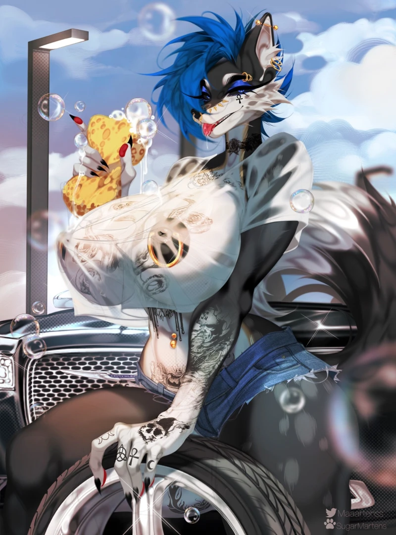 Need your car washed ych by maaartens fyp art tits pussy naked wet part 1 