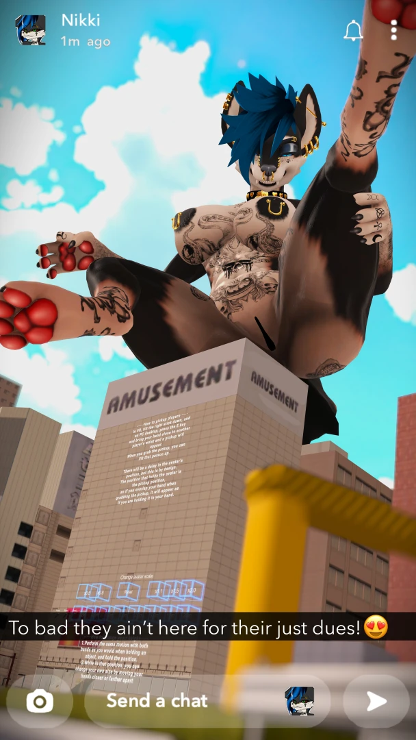 ---custom order--- what you never randomly grow to 30 meters in height part 9 