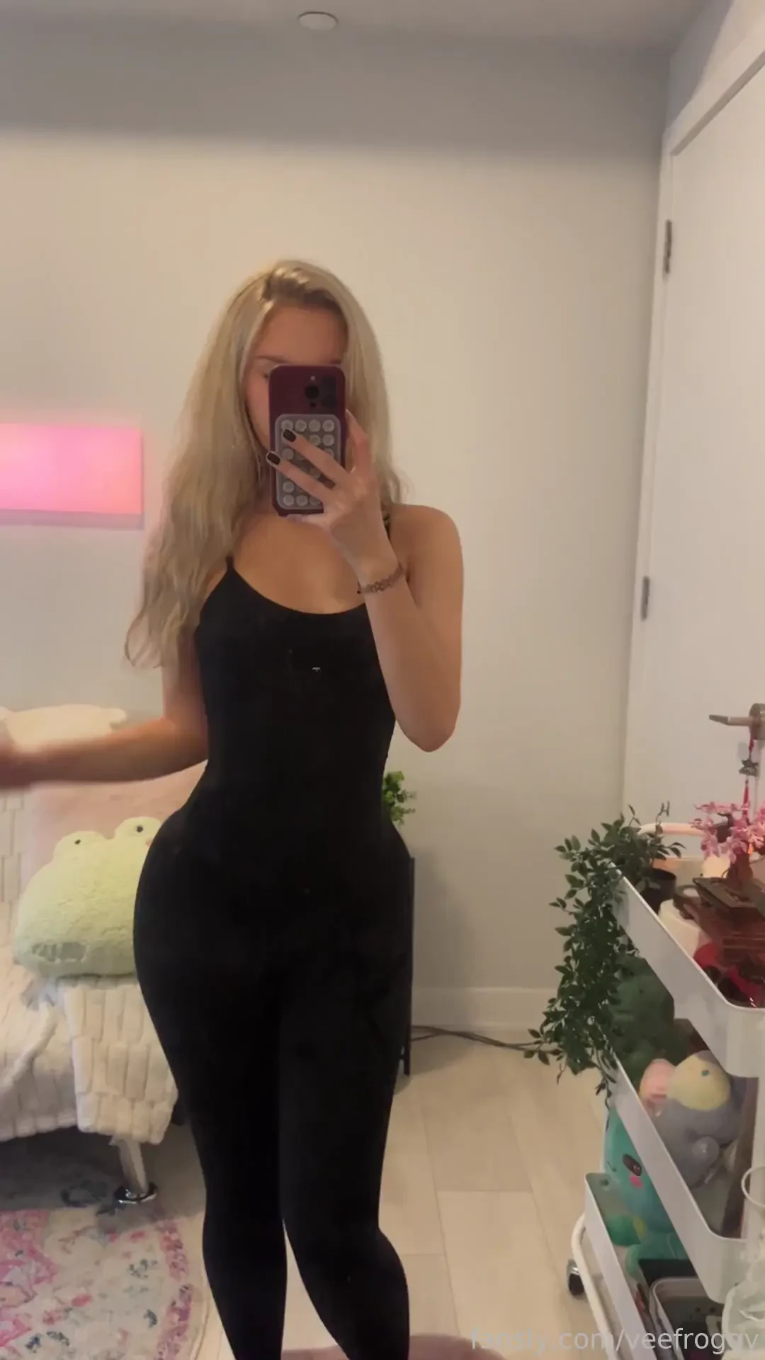 New set alert enjoy my curves in this tight black bodysuit and corset part 6 