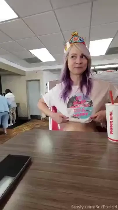 The queen of burger king 