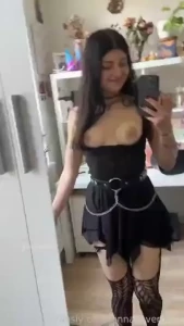 I put my fishnets on the wrong way lol help goth gothgirl alternative