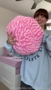 Giant penis pillow update we have a testicle