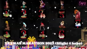 Lt lt 2023 complete xxxmas stream marathon package gt gt it s here lt