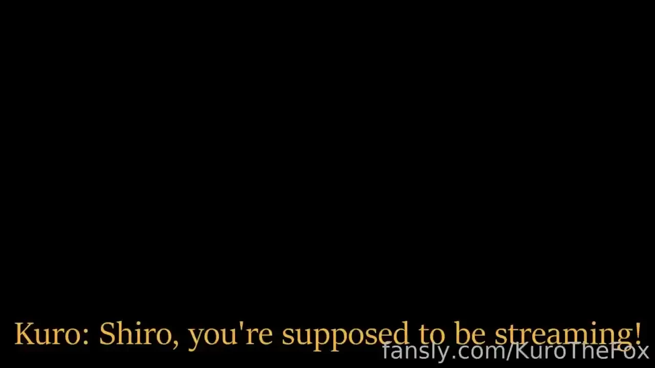 Shiro is finally ready to start streaming on fansly catch the live2d 