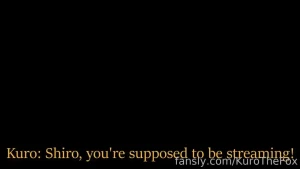 Shiro is finally ready to start streaming on fansly catch the live2d