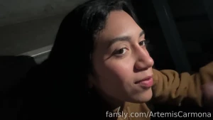 I did another very risky cumwalk in public unfortunately i was