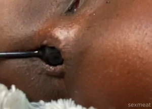 I just had to do a close-up of my asshole spitting these beads out i