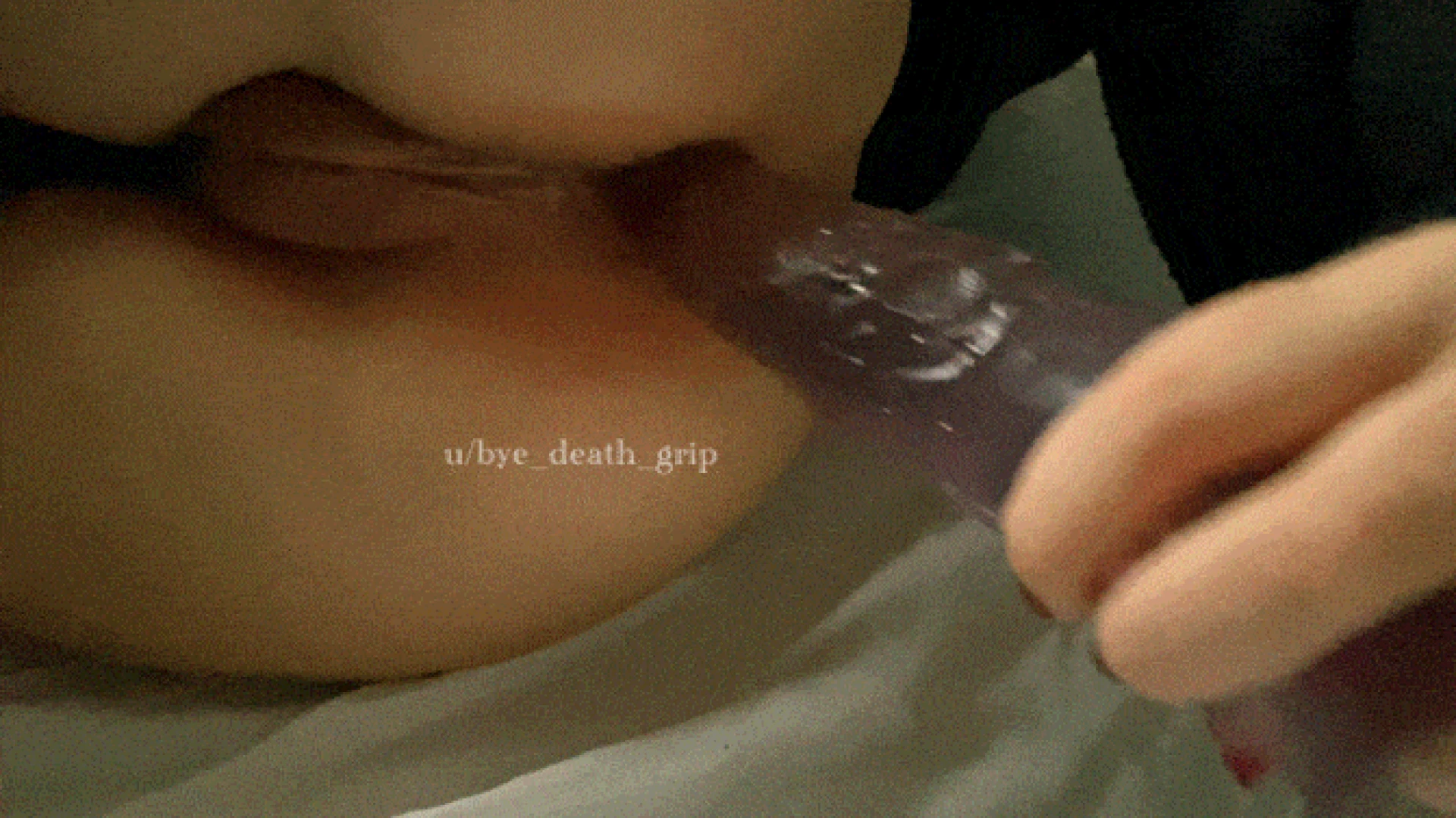 Dry painal till i gape open 