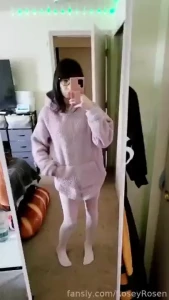 Shhh hehe petite skinny nerdy lingerie