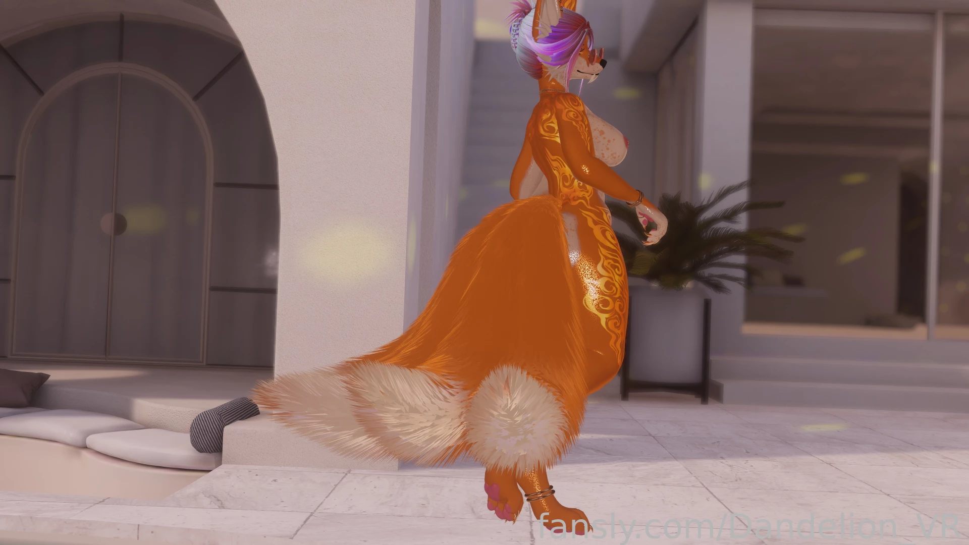 Peekaboo love this model vr vrlewd fyp solo egirl furry fox foxgirl 