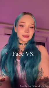 What looks better face the body or both fyp shemale trans trap alt