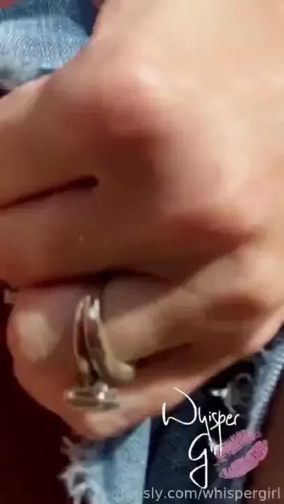 Quickies with whispergirl full face public car solo there is very 