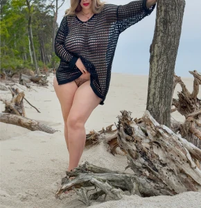 Moms get excited about being naughty on the beach milf stepmom chubby