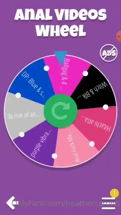 heathercarolin - This spin is for matt ty for spinning the anal videos wheel this wheel 