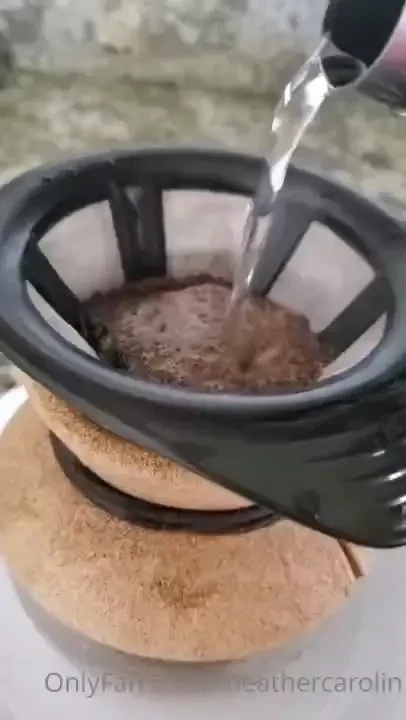Behind the scenes day part 2 i use this method to make my coffee what 