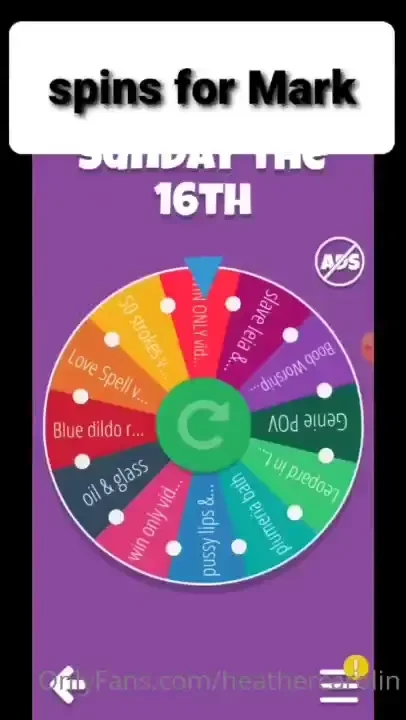 Spins for mark 