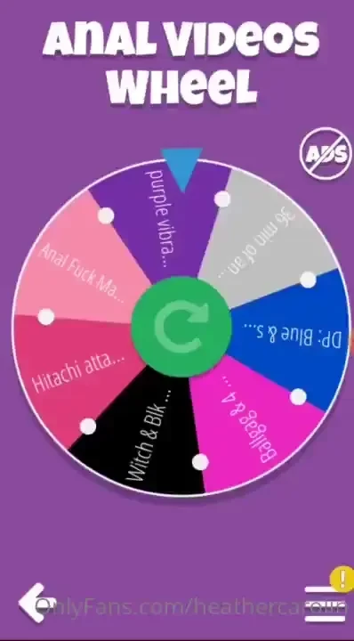 This spin is for justin ty for spinning the anal videos wheel this 