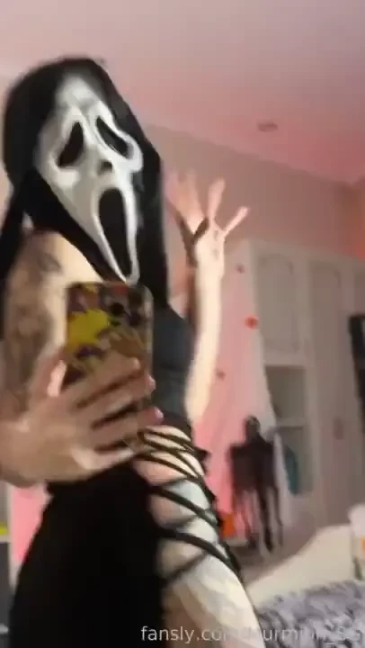 Not scary but a very sexy maniac be careful because if she finds you 