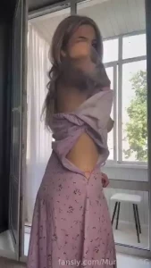 Sometimes when i m home i like to get completely naked so my whole