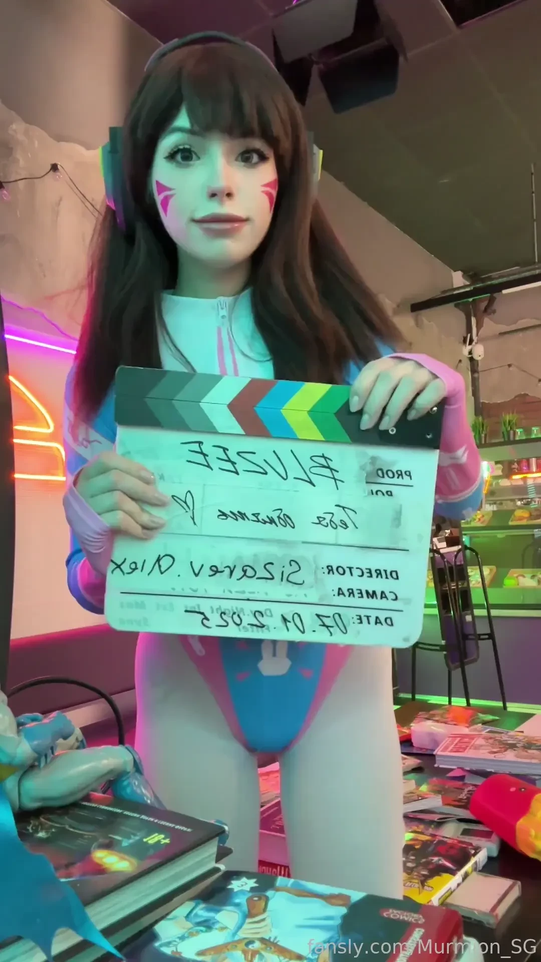 Meet d va murmion_sg ______________ fyp egirl gamergirl teen cosplay 