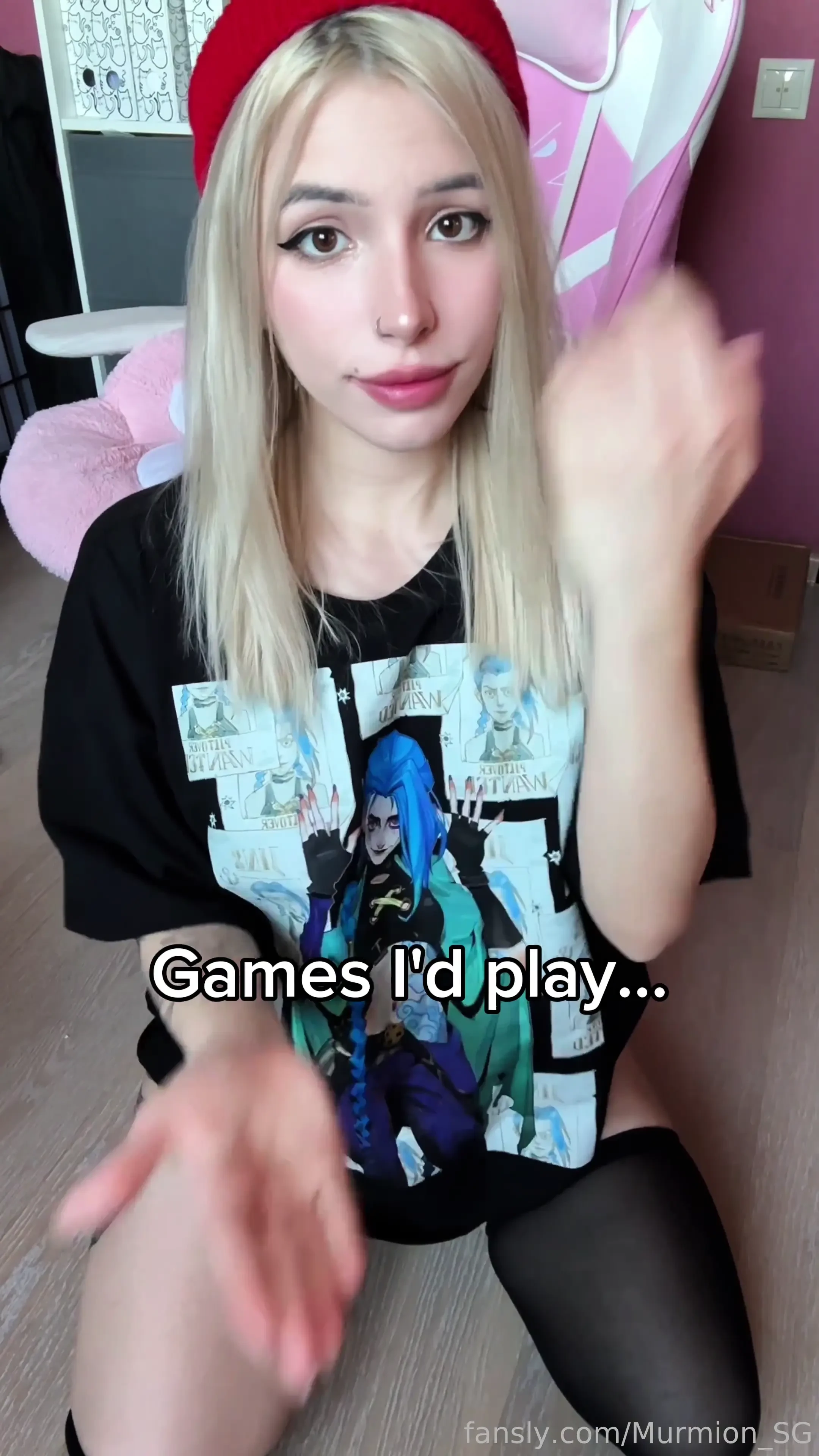 My favorite game murmion_sg ______________ fyp teen young blonde egirl 