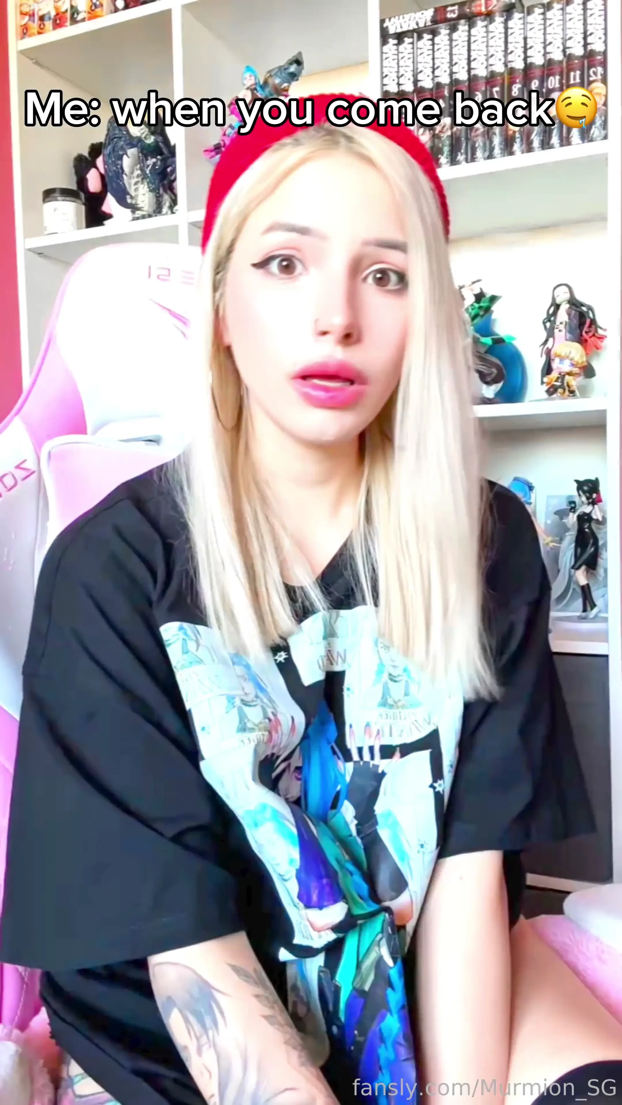 That s true murmion_sg ______________ fyp teen young cute blonde egirl 