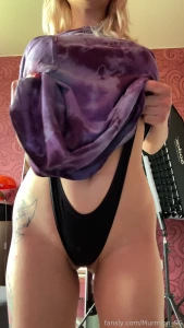 A tiny pull and my panties follow some things just love to cling a