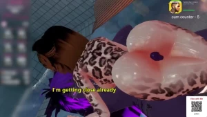 I fucking love thigh jobs purplebeauty cock being squeezed erp vr vrc