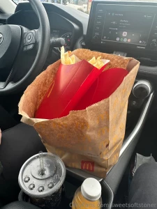 A whole bag of donuts and a fuck ton of mcdonald s part 1