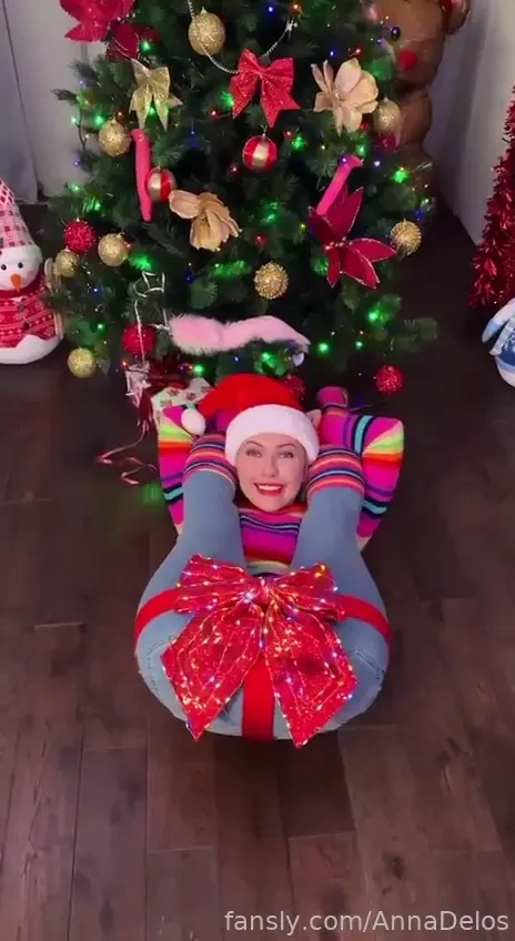 Do you want to unpack this gift fyp flexible stretching blonde milf 