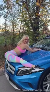 Can you come up behind and open the hood of my car fyp car hood public