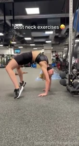 These are the best exercises for my neck fyp gum public flexible