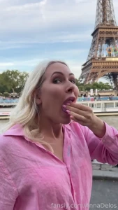 I have the deepest throat in the world fyp public outside outdoors