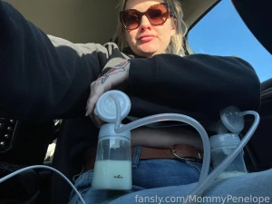 I had to park front and center at school pickup and all the parents