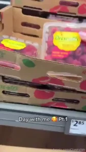 Christmas table grocery shopping from my pov bbw pawg milf mommy