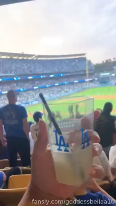 Dodger stadium feeet pics wonder how many people saw me taking these 