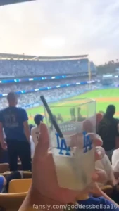 Dodger stadium feeet pics wonder how many people saw me taking these