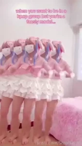 Sachi-chan but make it 5x as a kpop group gt lt excuse my awkward and