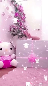Merry christmas senpai sachi-chan hopes everyone is greeted with