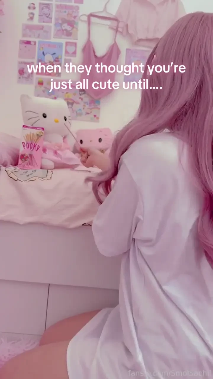 Sachi-chan starts to pillow hump grind and imagines getting pounded by part 1 