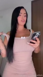 I put subscribers dick between massive tits of mine if want own video