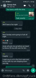 Group chat with a bull - really explicit content will not be shared part 1