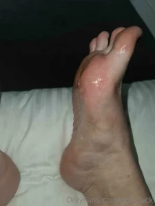 I am just going to drop all the historic post session cummy feet part 4