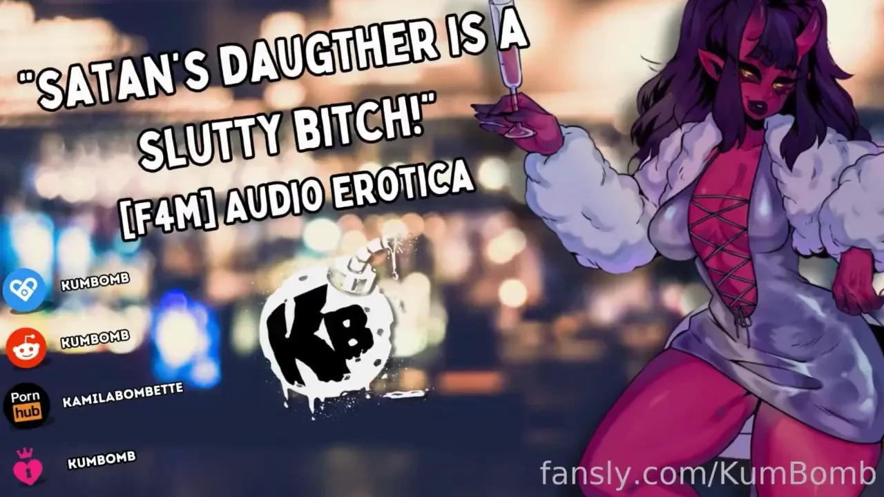 Satan s daughter is a femdom bitch - f4m you ve been forced to work at 