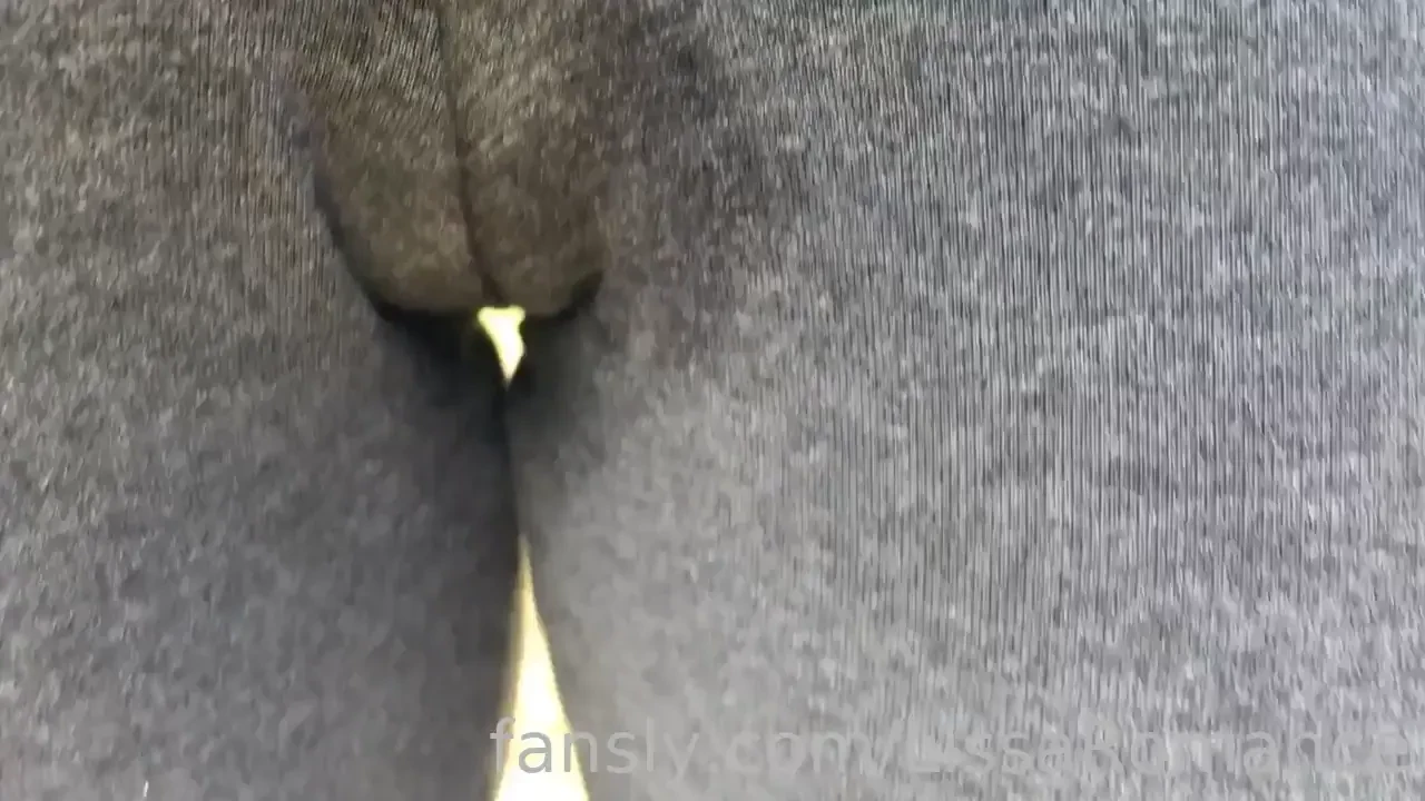 My sunset pee nature on the grass and stone compilation wet yoga pants 