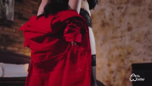 I slowly unbutton my cloak for you it s a pity u already know what is
