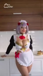 Noelle you can tear these thighs i allow you thighs cosplay thickthigh