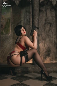 Ada wong lingerie set now you ll see what she hides under her dress part 6